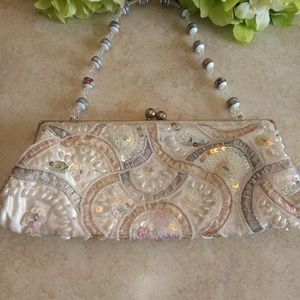 Vintage beaded handbag